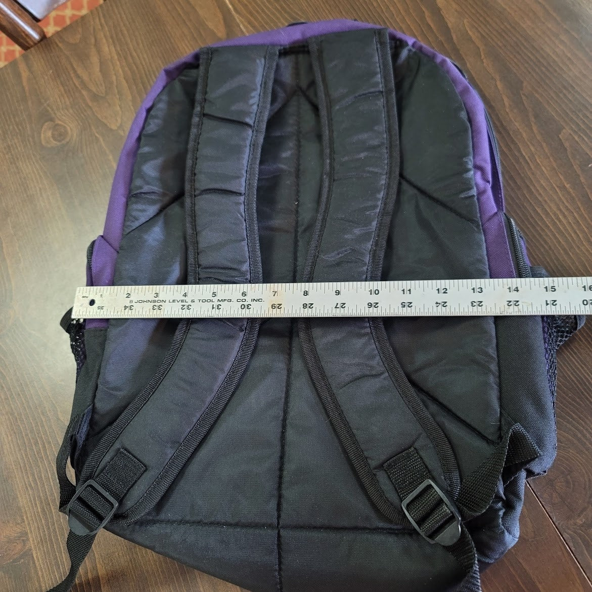 Eastsport Unisex Campus Tech Backpack Purple NEW Black Zipper Travel Packable