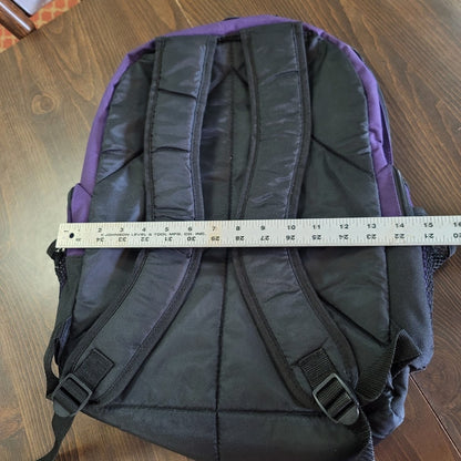 Eastsport Unisex Campus Tech Backpack Purple NEW Black Zipper Travel Packable