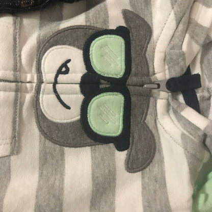 NWT Carters Baby Boy 3 Piece Set Jacket Newborn Pants One Piece Hoodie Mulitcolo