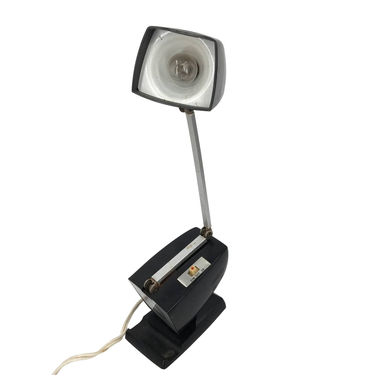 Vintage Mid Century French Industrial Desk Lamp Electrical Gooseneck Lamp