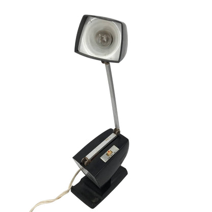 Vintage Mid Century French Industrial Desk Lamp Electrical Gooseneck Lamp
