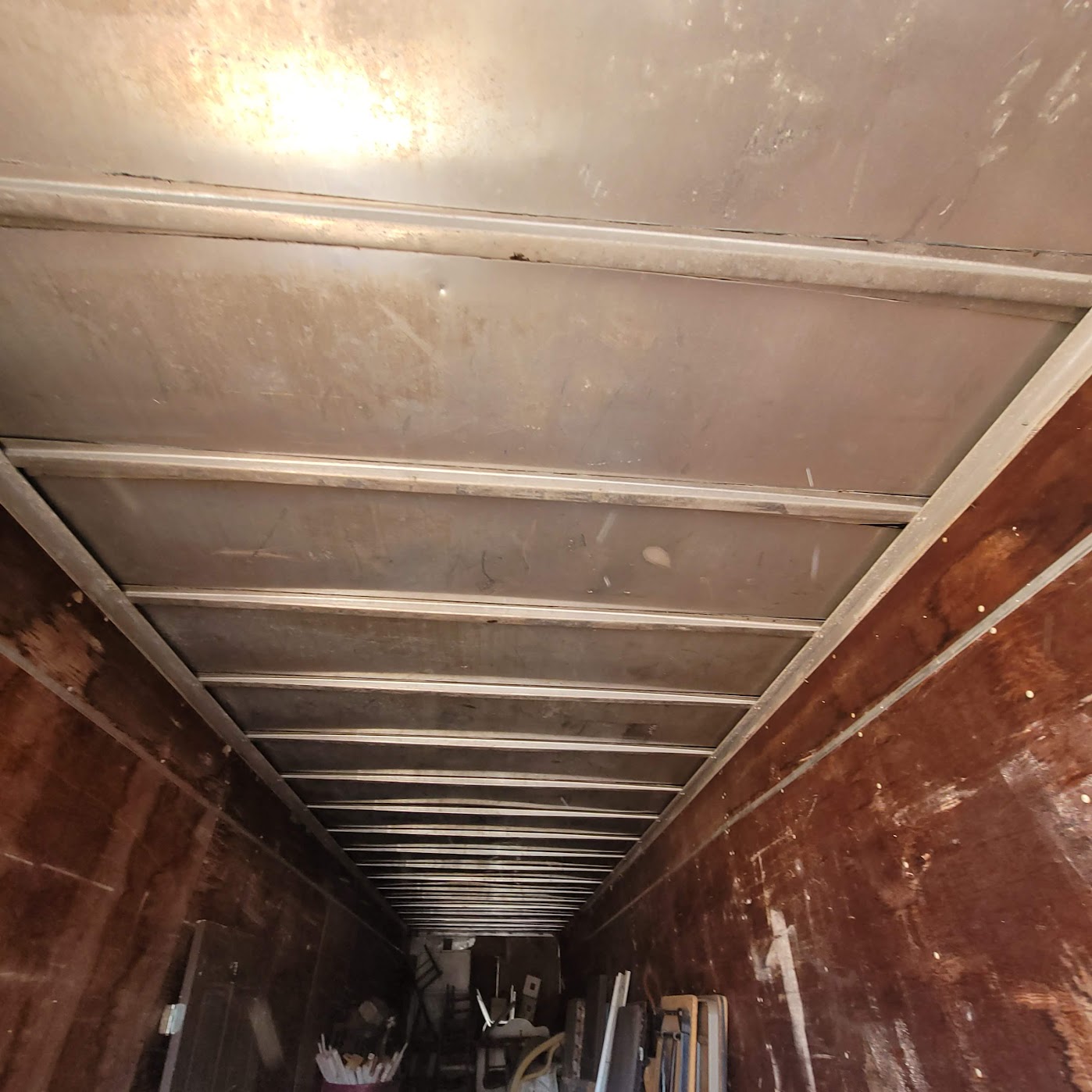 SECONDHAND SANDIES Cargo Shipping Container Moving Storage tiny home Shed Trailer