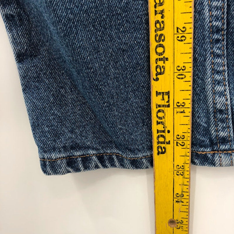 L.L. Bean Mom jeans High Waisted Mom Size 12 Tall Elastic Waist Tapered Leg