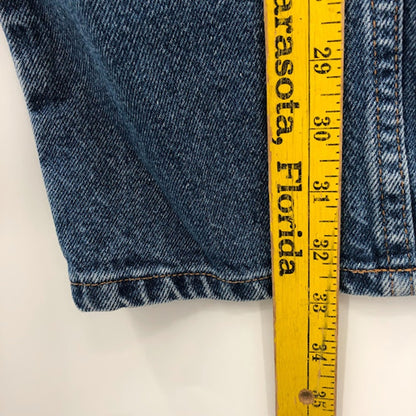 L.L. Bean Mom jeans High Waisted Mom Size 12 Tall Elastic Waist Tapered Leg