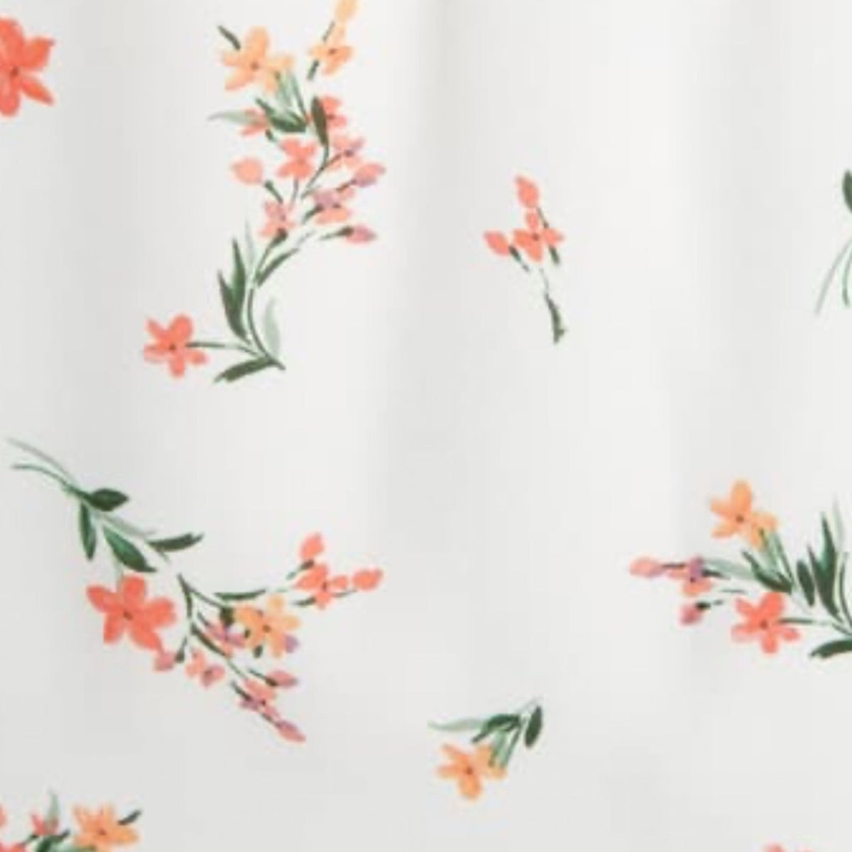 Row A Floral Smocked Bodice Midi Dress casual Large Summer side slit butterfly