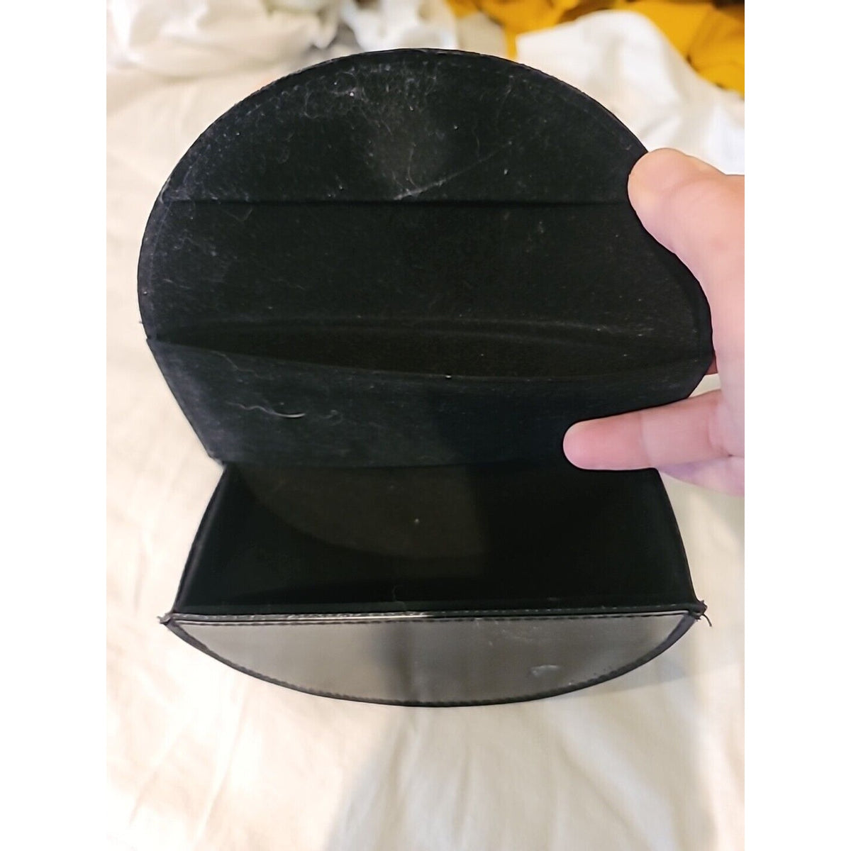 Marc By Marc Jacobs Black Half Moon Eye Glass Sun Glass Case