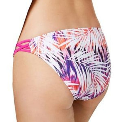 GO Gossip NEW Palm Dazed Strappy Hipster Bikini Bottoms Size Small