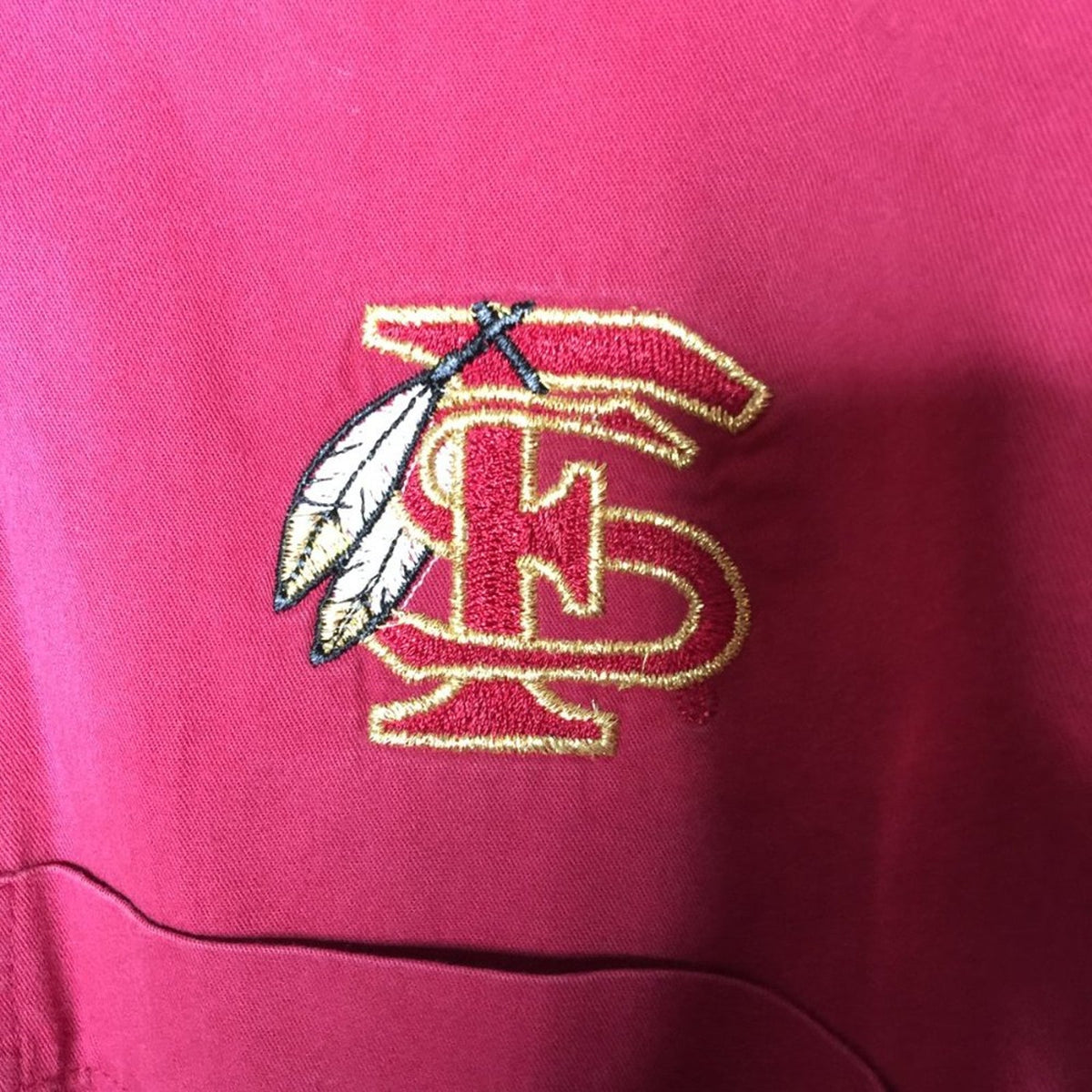 Bao Resort Button-Down Shirt Long Sleeve Florida State University FSU Logo XL