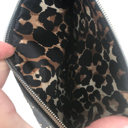 Victoria's Secret Women's Studded Clutches HandBag wristlet Black Size One