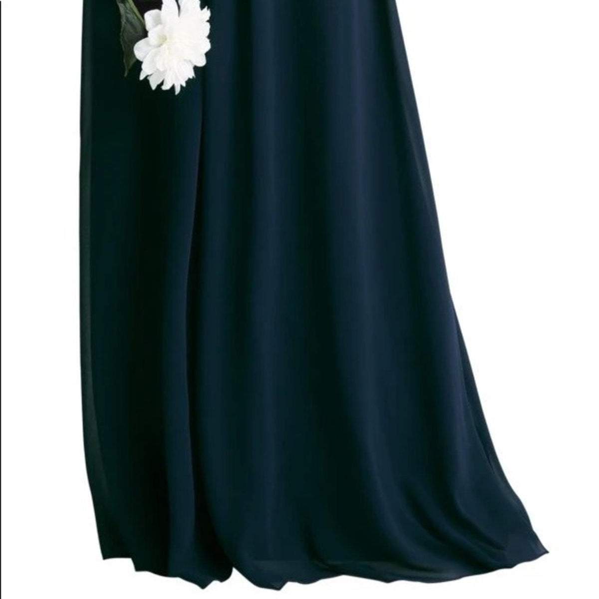 Levkoff NEW Navy Bridesmaids Floor Length Dress Size 8 Formal Maxi Wedding 7001