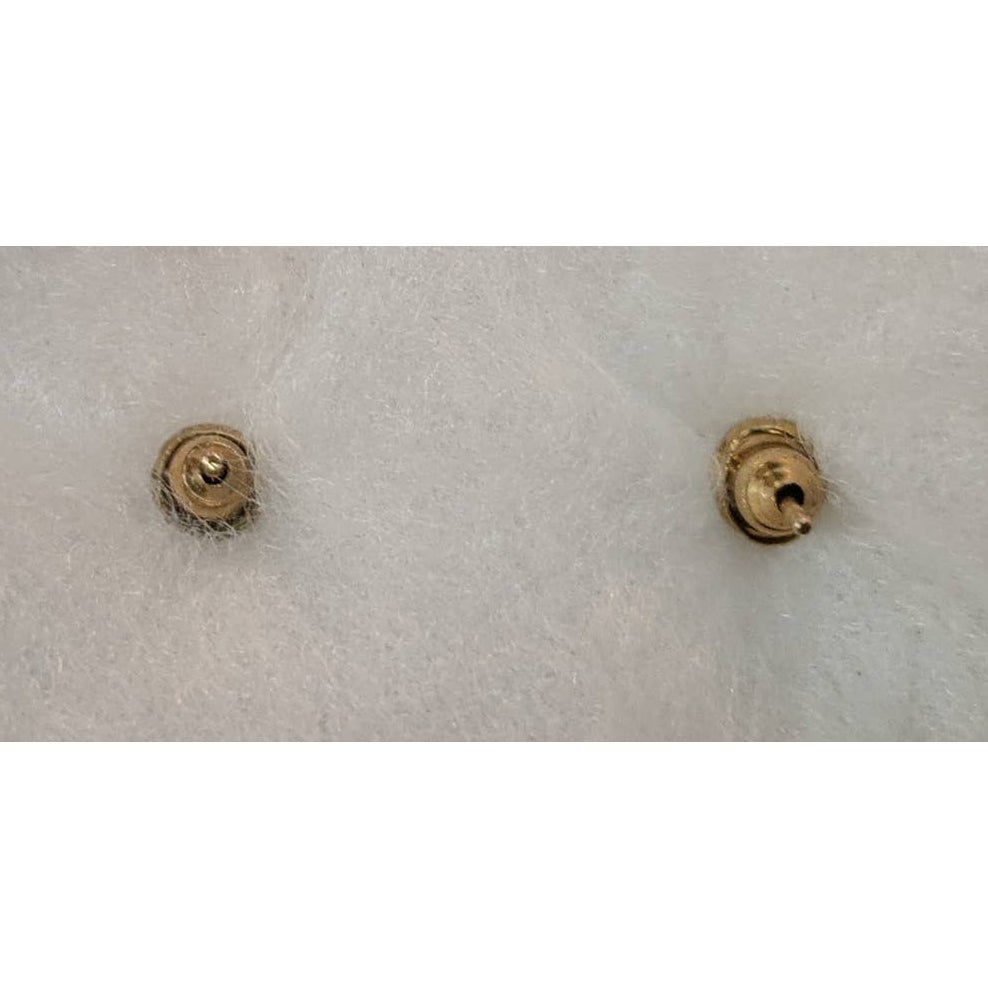 Dangle Triple Navette Hoop Gold Rhinestone Stud Earrings Sparkle Glitter Posts
