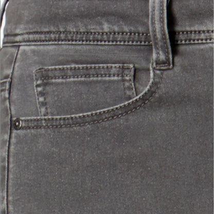 Style & Co Slim Tummy Control Whisper Grey Pants Size 14W Jeans Pants zip NEW