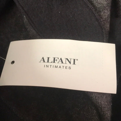 Alfani Super soft wrap robe Charcoal Heather Size X-Small