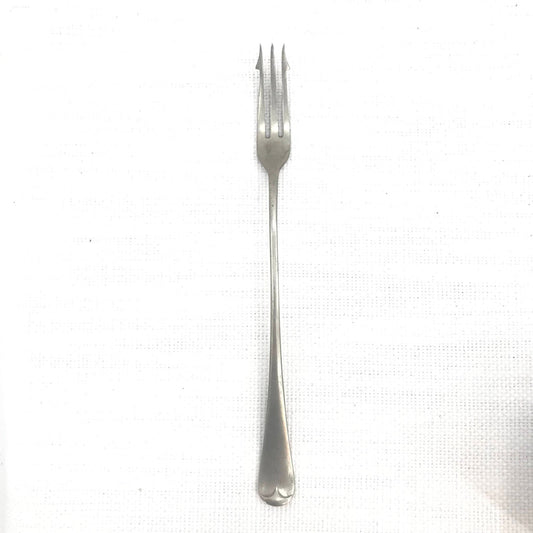 Nevada Silver D & A Flatware Pickle Fork Spiked Tines 7.5" long