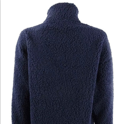 Jenni Women’s Faux Sherpa Cozy Starry Pullover Size Small