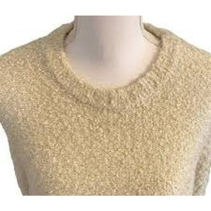 Abound Pullover Boucle Crew Neck Sweater Sz XL/Extra Large Beige Oatmeal NWT