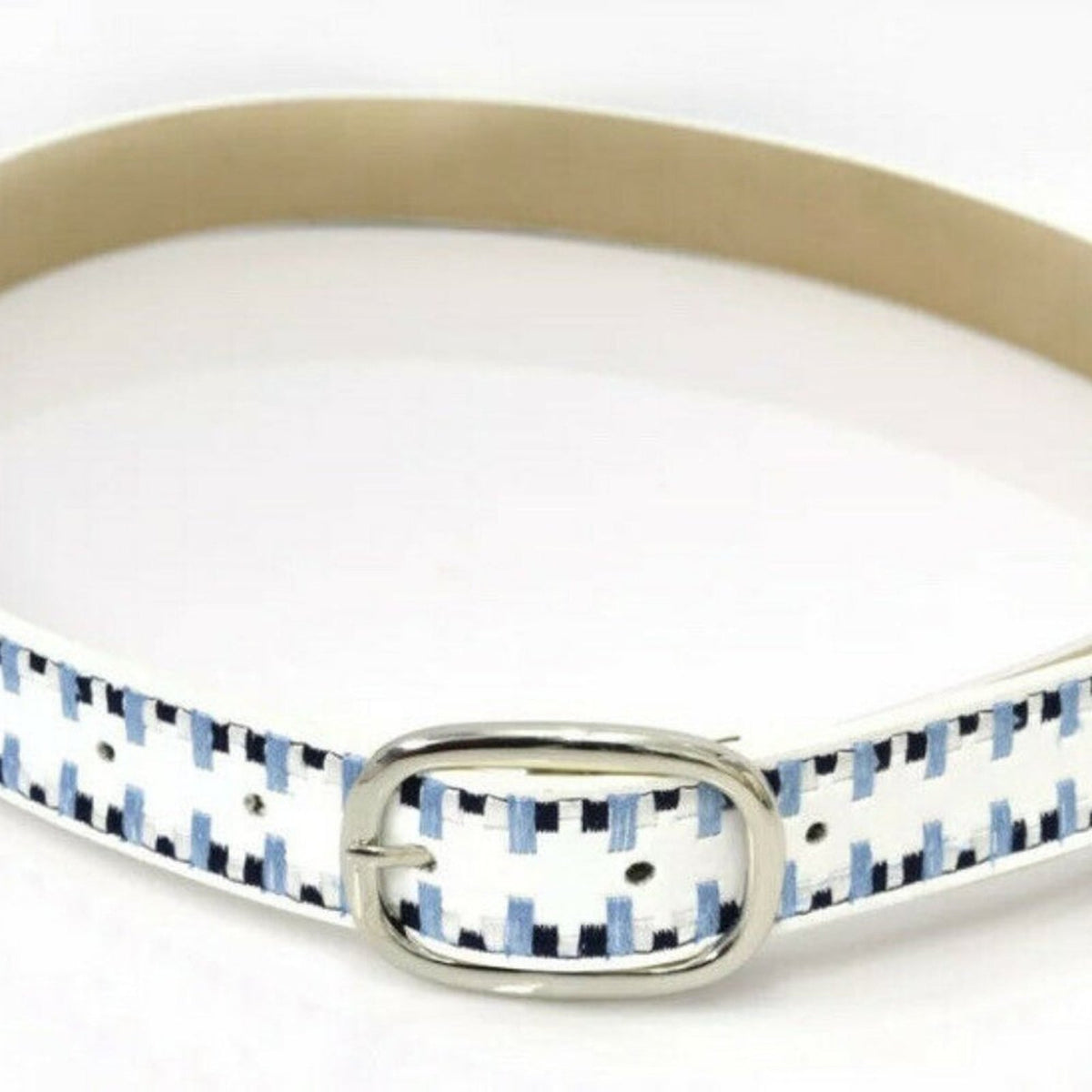 NWT INC International Concepts Laced Leather Belt Size Medium