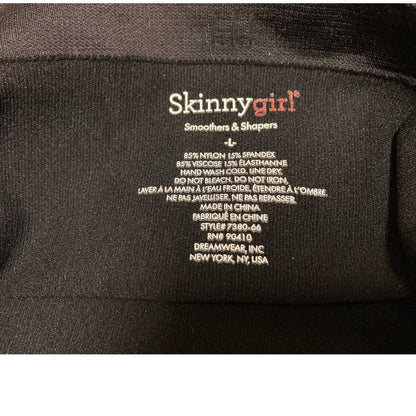 Skinny Girl Seamless Shaping Short Large Black NWT SG7380 GOODBYE MUFFIN TOP