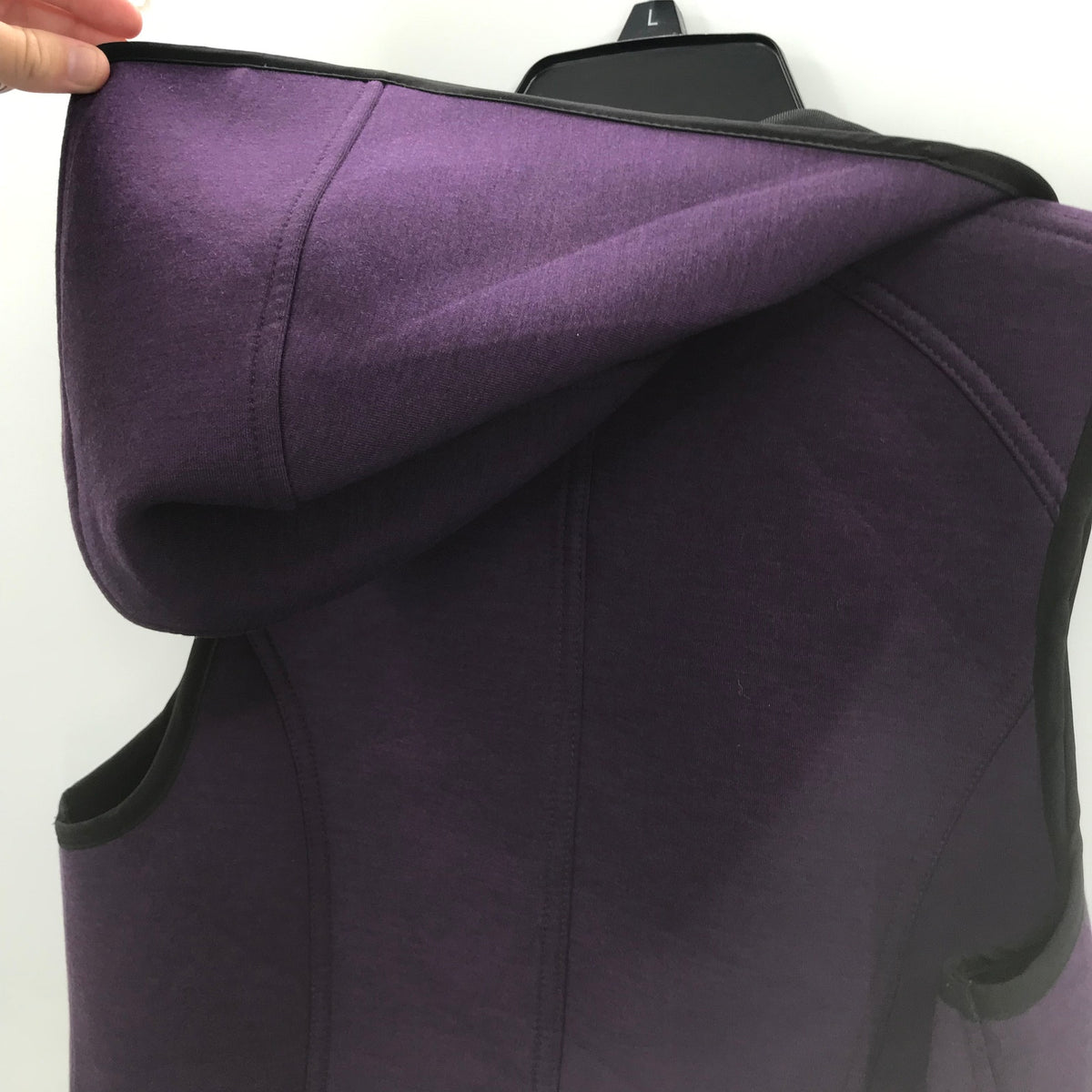 Gerry Lightweight Full Zip Hooded Vest Purple Size Small NWT