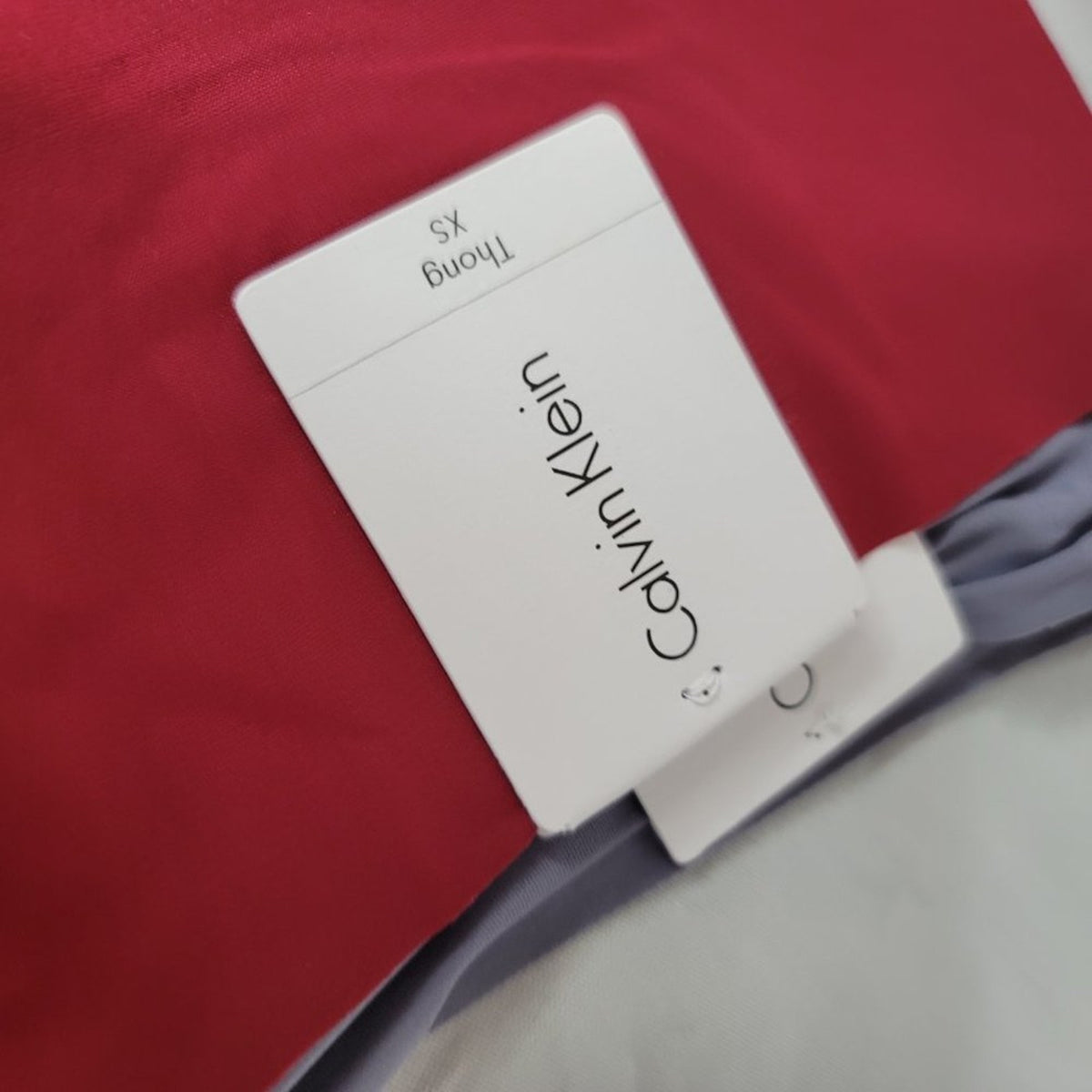 NWT Calvin Klein Invisibles Sissy Thong Panty Pack of 2 Size XSmall