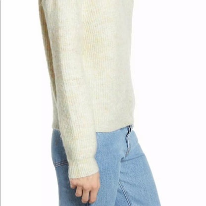 BP NWT Mark Pullover Sweater Multicolor Ivory Small