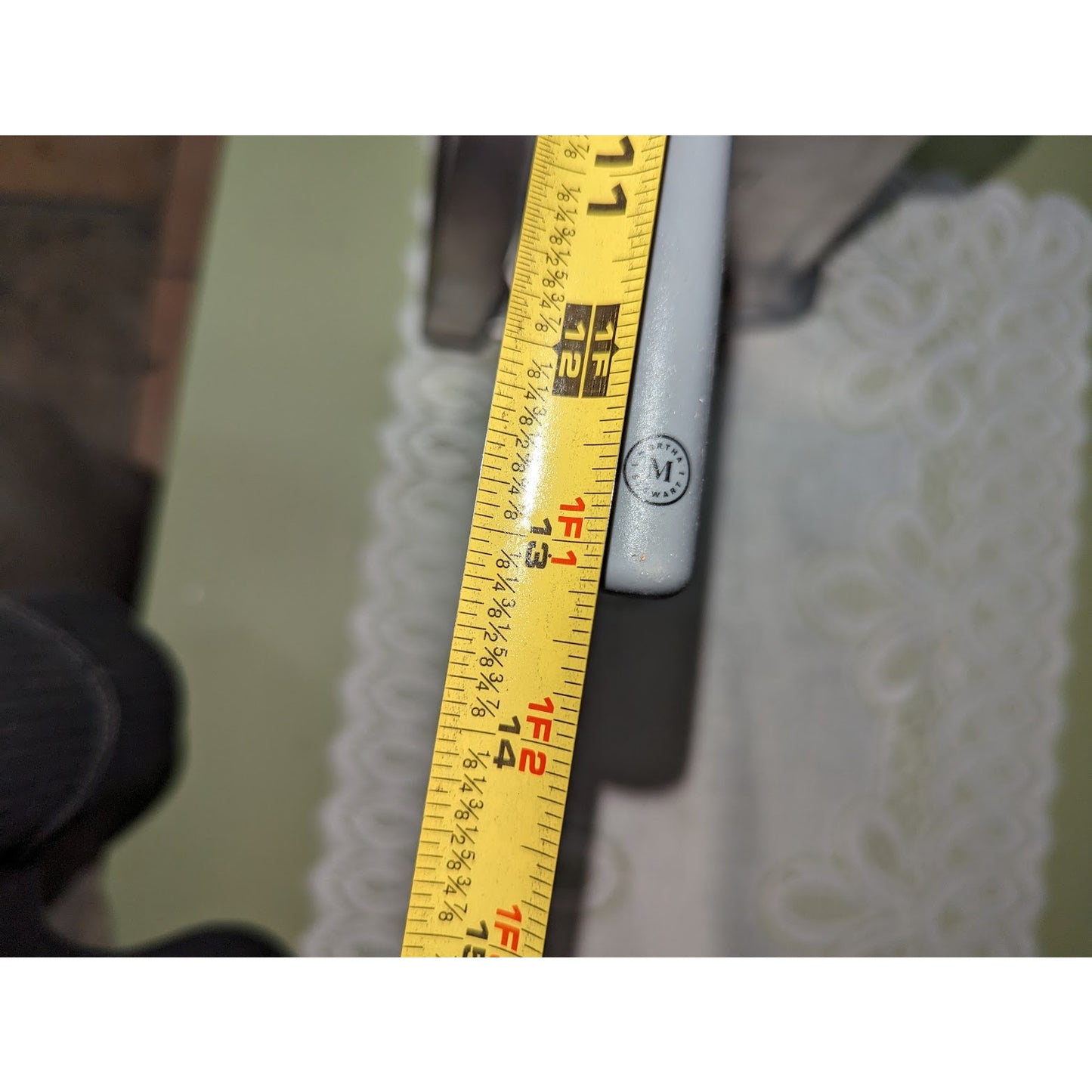 Martha Stewart Gray Spatula Scrapper Spoonula Heat Resistant Baking Silicone