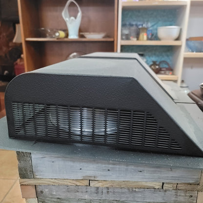 Secondhand Sandies 50 sq. in. NFA Aluminum Slant-Back Roof Louver Static Vent in Black LOT of 6
