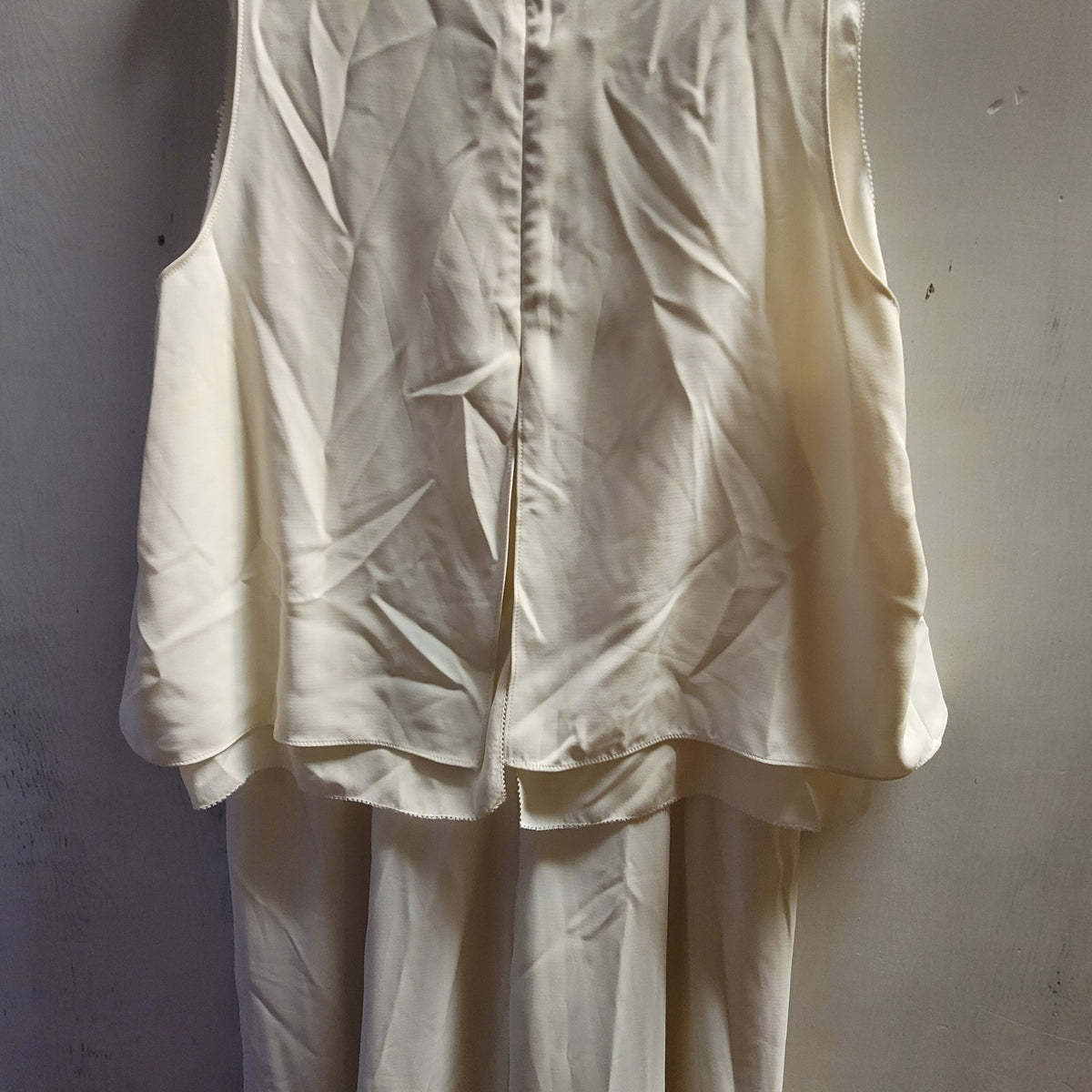 Reiss Viola Cream Layered size 16 dress midi NEW plus formal summer sleeveless