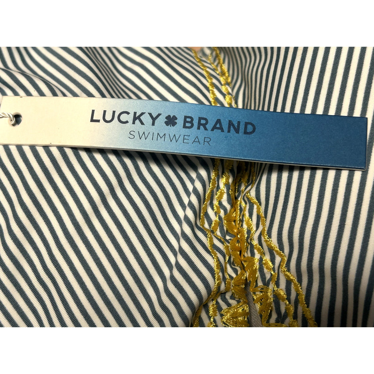 Lucky Brand NWT Santa Margarita Bikini Swim Top Separates Swimsuit Small