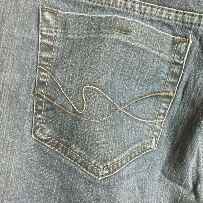 FADED Glory  Mid-Rise Medium Wash Denim Stretch Bootcut Jeans size 8 Petite