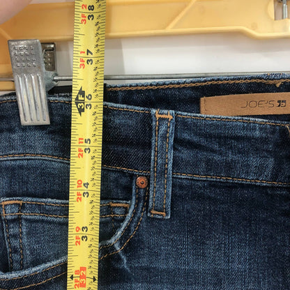 Joe's Women's Distressed TRSAVN5968 Denim Skinny Ankle Jeans Aveline Blue SZ 26