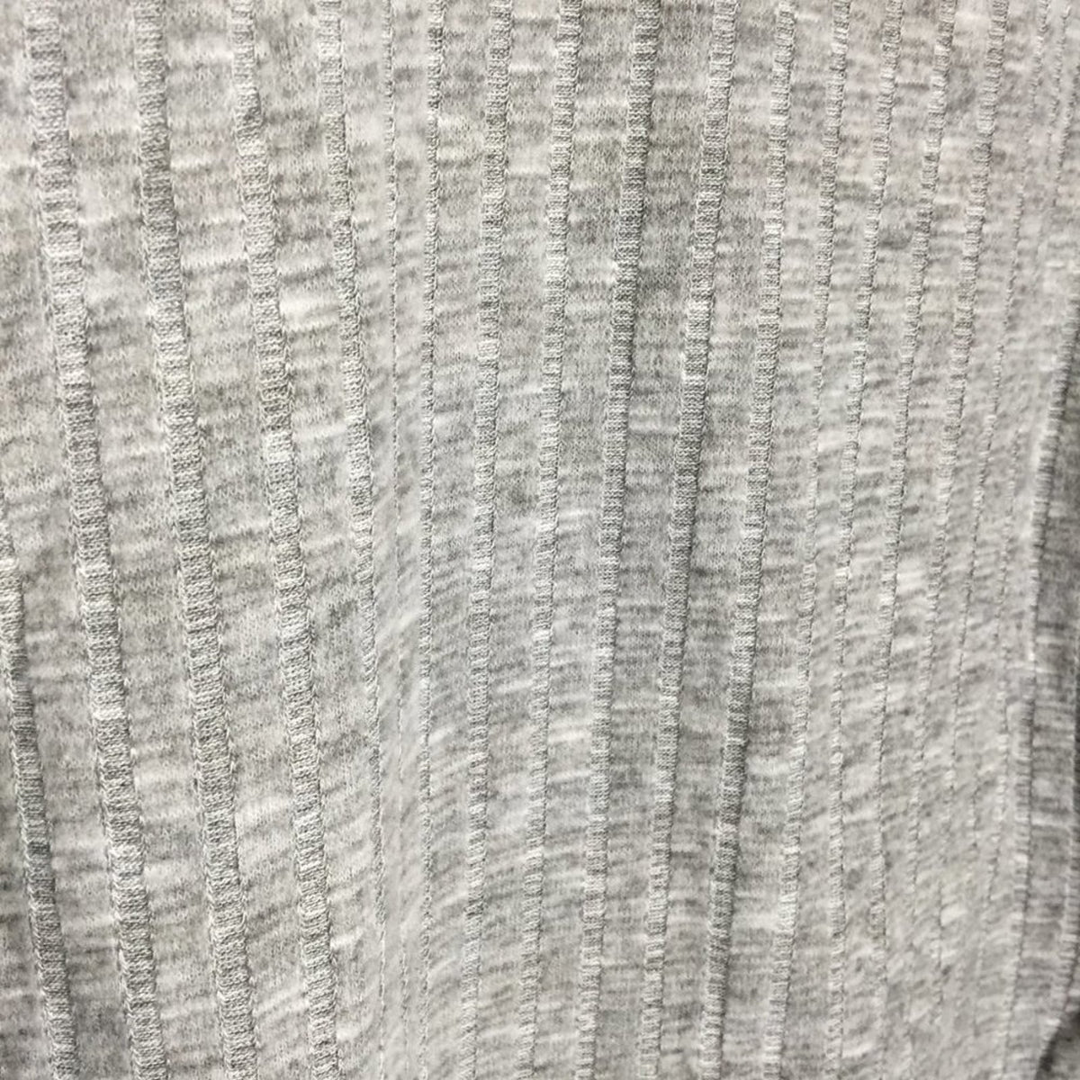 Bp Cozy Ribbed Turtleneck Top Relaxed Fit Long Sleeve Grey Heather Size Small