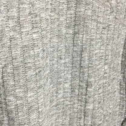 Bp Cozy Ribbed Turtleneck Top Relaxed Fit Long Sleeve Grey Heather Size Small