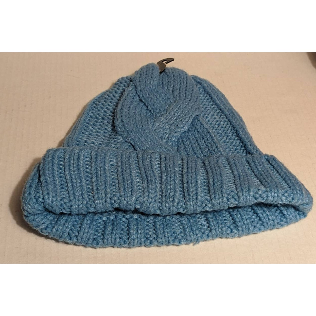 Modena Light Blue Knit Acrylic Beanie Winter Hat NWT Nordstrom Rack Winter cap