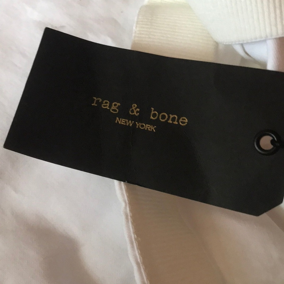 Rag and Bone White High Rise Simone Pant Size 10