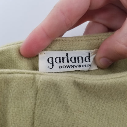 Garland Downy Spun Vintage 2 Piece Skirt Top dreamspun Wool Knit Wiggle