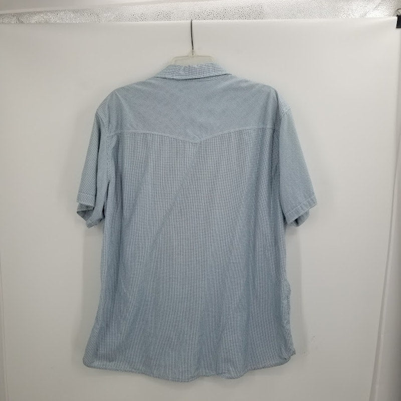 Urban Pipeline Vintage Pearl Snap Button Up Short Sleeve Shirts Extra Large XL