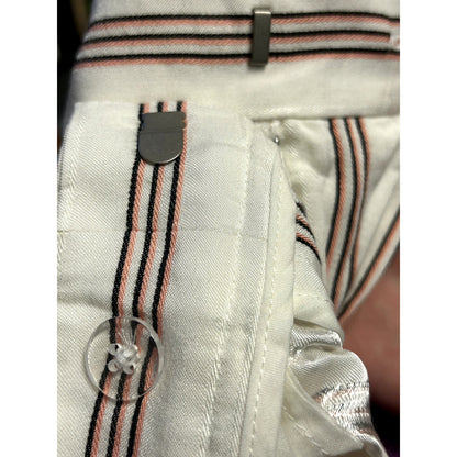 Joie NWT Carvel Striped Shorts High Rise Porcelain White Size 4