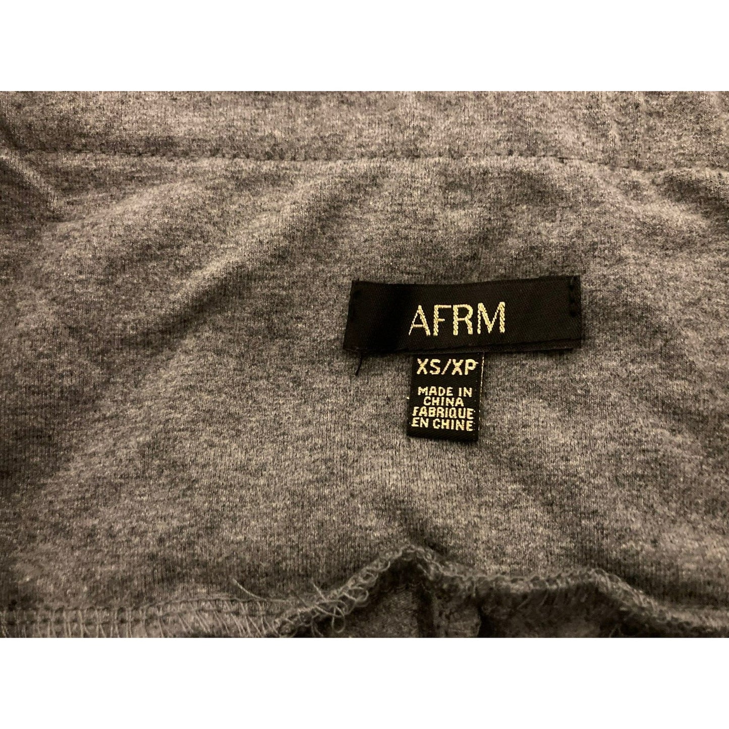 AFRM Alessi Leggings Size XS/XP Extra Small/Extra Petite Charcoal NWT Yoga Pants