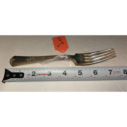 WM Rogers and Son IS Guild 1935 Forks Striped Filigree Ends Set of 3 Replacement