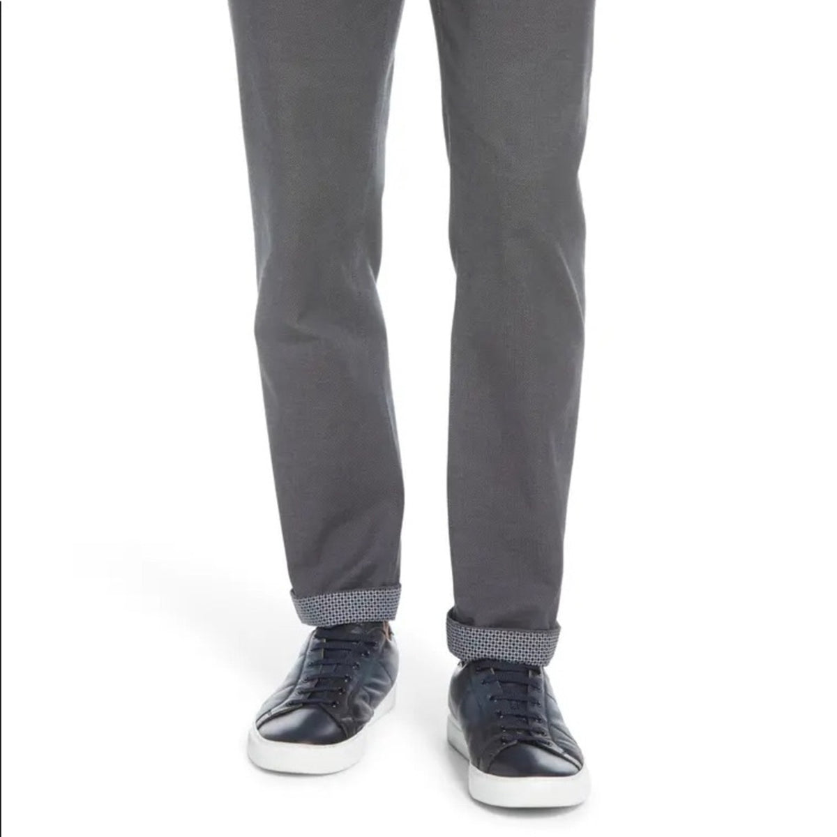 Ted Baker Slim Fit Classic Grey Dress Pants 40R 32" Inseam 40" Waist