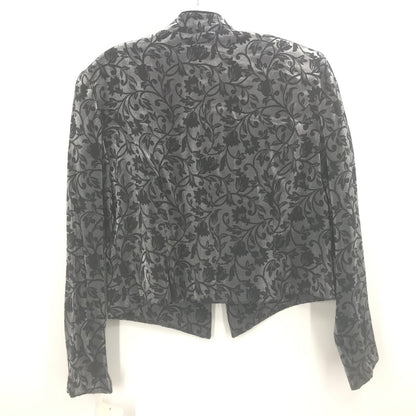 Jessica Howard Women's  Long Sleeves Jersey Jacket Floral Print SZ 14 NWT