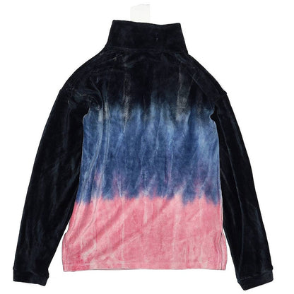 FRESHMAN Fleece Jacket Small  (Youth) Black Blue Pink Tie Dye Pattern Pullover