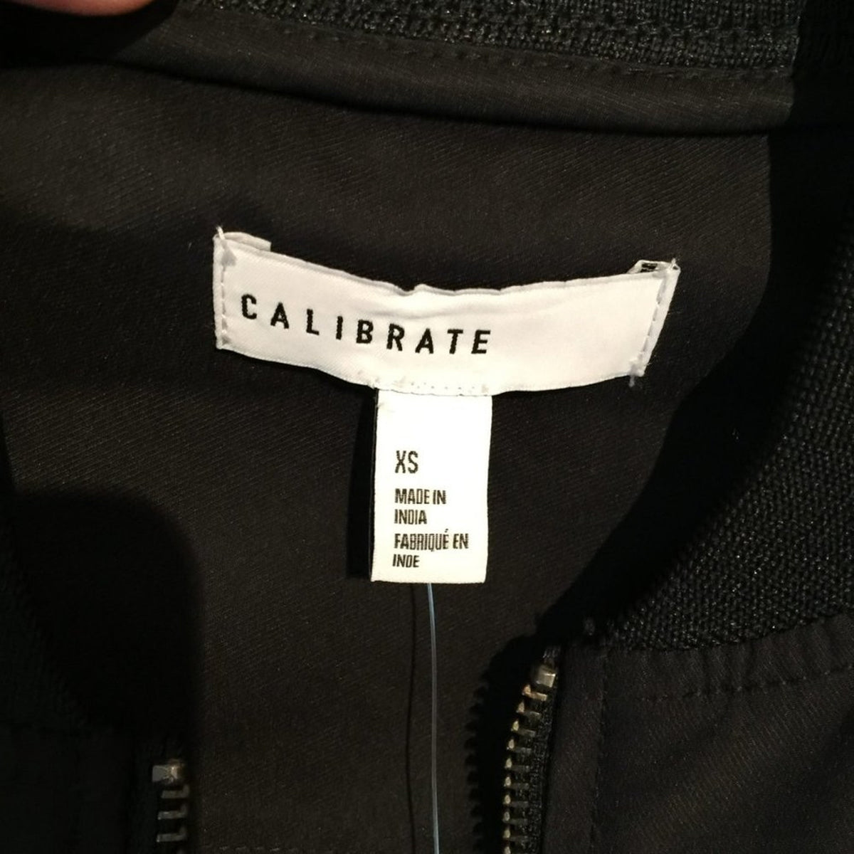 NWT Calibrate Modern Zip Front Shirt Jacket Long Sleeves Size XS