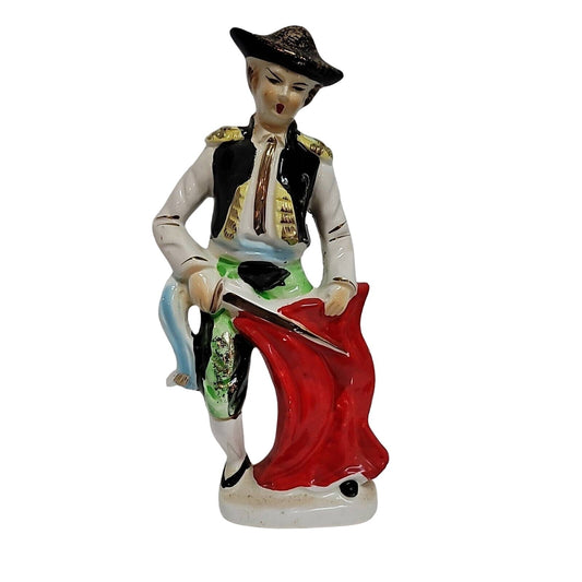 Vintage Made in Japan Toreador Bull Fighter Figurine Figure Matador Spain Statue