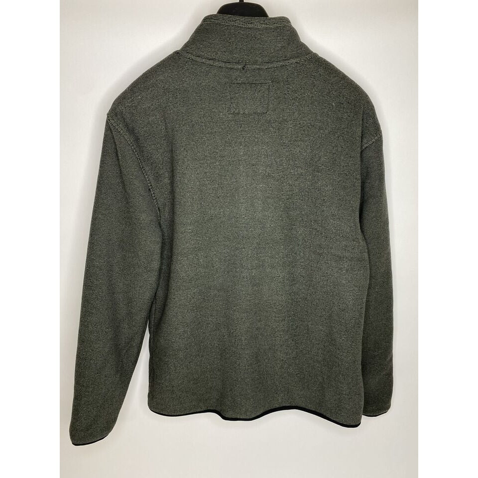 Weatherproof Mens Faux Fur-Lined Zip Jacket Sz Large Dusty Olive NWT