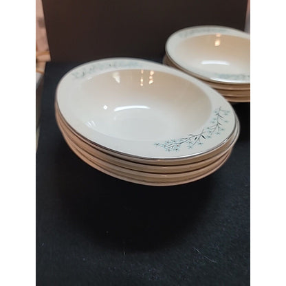 Harmony House Sears #4553 CRESTWOOD SET Of 8 Lugged Cereal Bowls
