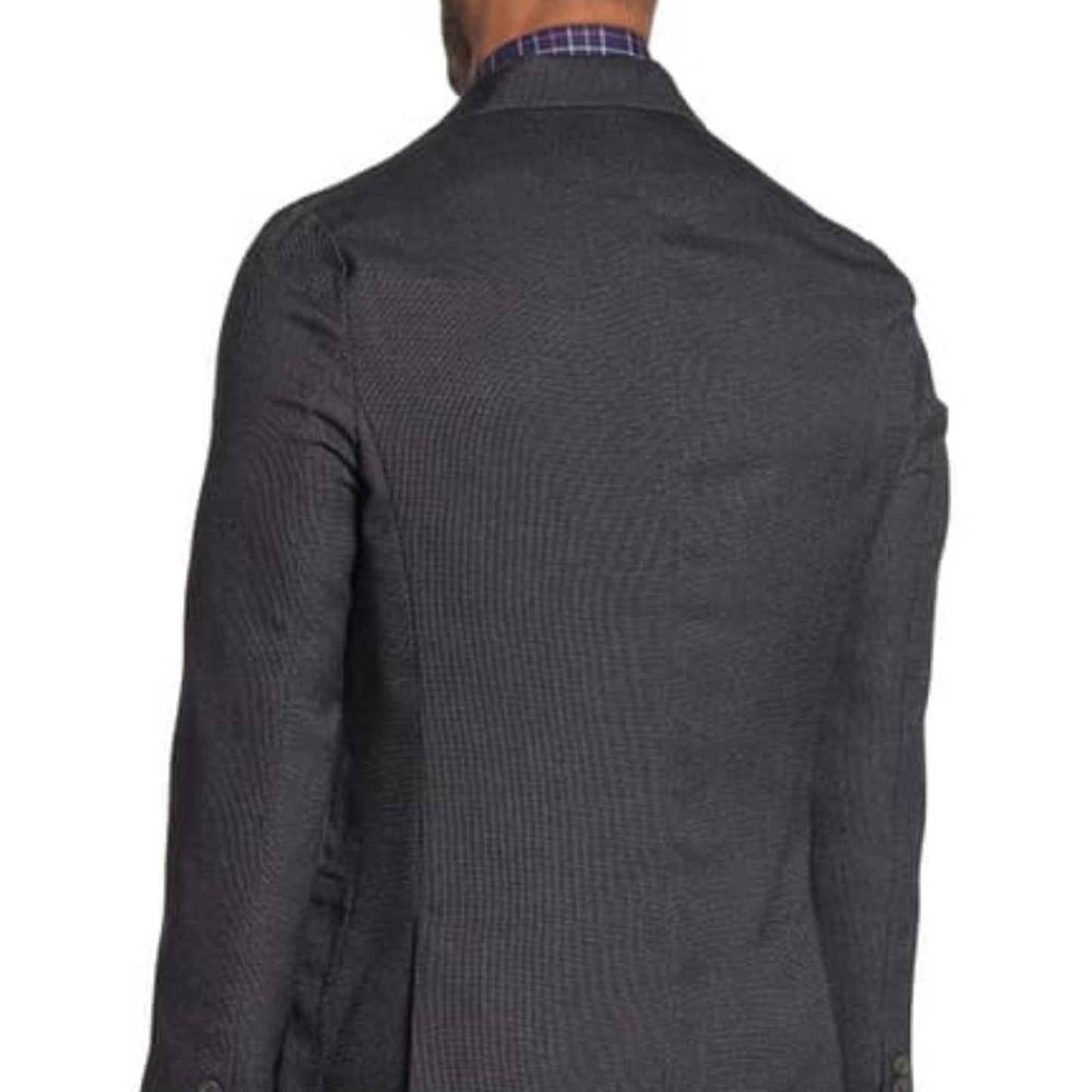 Report Collection Pin Dot Woven Notch Lapel Blazer Extra Large Men's Jacket NEW