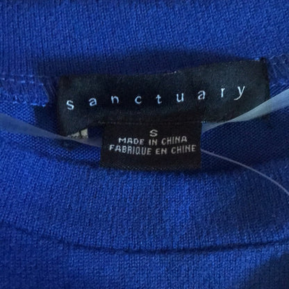 Sanctuary NEW Crew Neck Pocket Pullover Sweatshirt Size Small
