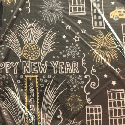 Macy’s NEW Family PJ New Years Eve Men’s Size LARGE Top and bottoms long sleeve
